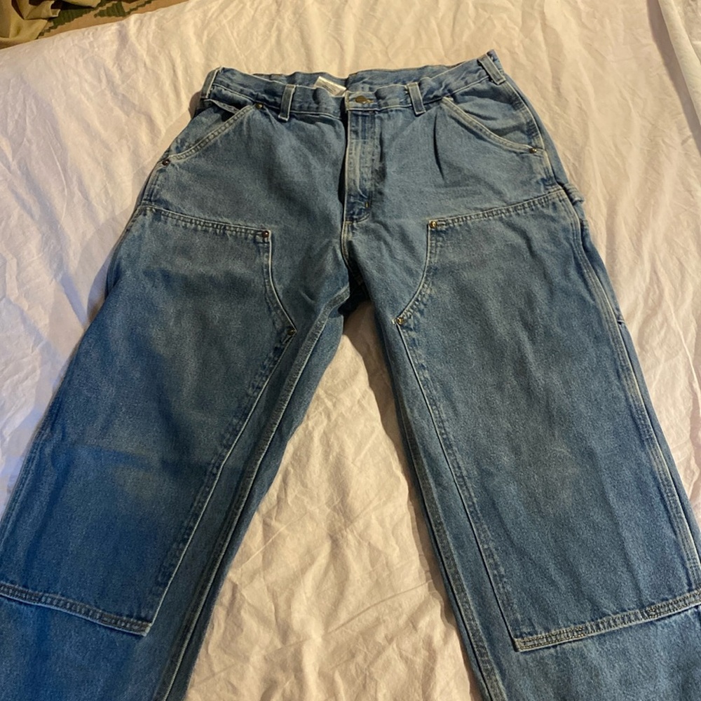 CARHARTT denim fit reinforced work jeans